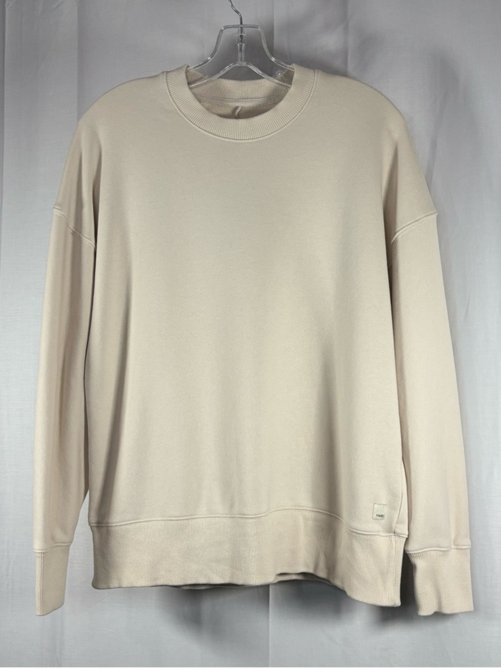 EUC VUORI Women’s Sedona Weekender Crew Pullover in Cream size Small